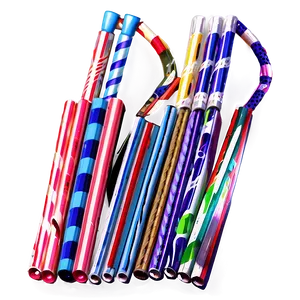 Colorful Straw Png 7 PNG image