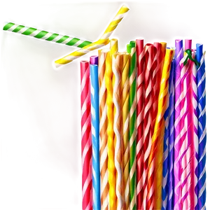 Colorful Straw Png Xdu33 PNG image