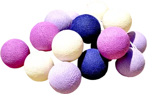 Colorful String Lights Balls