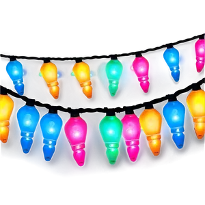 Colorful String Lights Png 58 PNG image