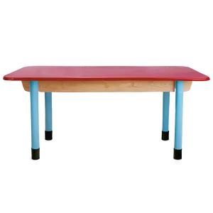 Colorful Student Desk PNG 06212024
