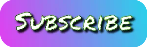 Colorful Subscribe Button PNG image