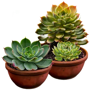 Colorful Succulent Png 21 PNG image