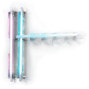 Colorful Syringes Artistic Representation PNG