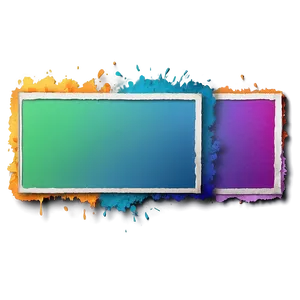 Colorful Text Box Overlay Png 05252024 PNG image