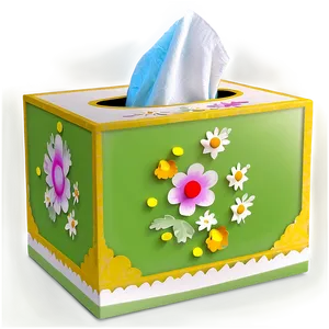 Colorful Tissue Box Png 06132024 PNG image