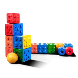 Colorful Toy Blocks Png 06132024 PNG image