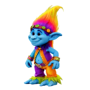 Colorful Trolls Collection Png 05232024 PNG image