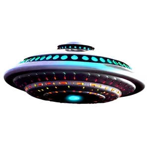 Colorful Ufo PNG 71