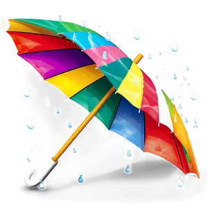 Colorful Umbrella PNG Ell