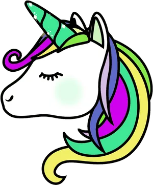 Colorful Unicorn Graphic
