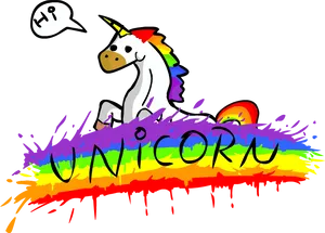 Colorful Unicorn Greeting