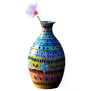 Colorful Vase Png 05252024 PNG image