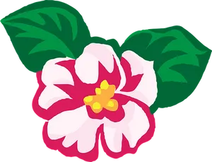 Colorful Vector Flower Illustration