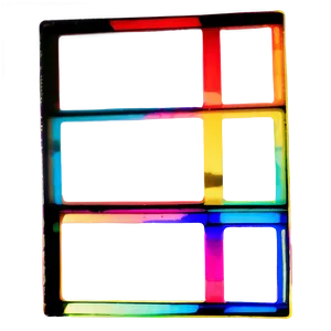 Colorful Video Frame Palette PNG 06262024