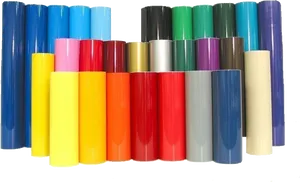 Colorful Vinyl Rolls Collection