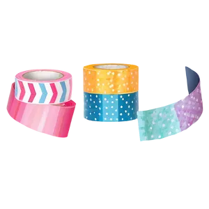 Colorful Washi Tape Png Nie92 PNG image