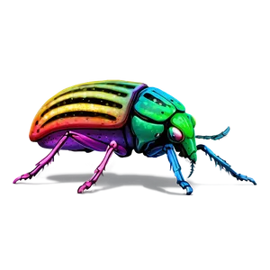 Colorful Weevil Creature Png 06292024 PNG image