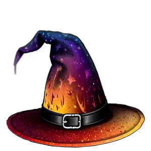 Colorful Witch Hat Png 05252024 PNG image