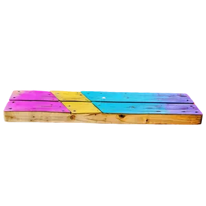 Colorful Wooden Plank Variations PNG Ofl16 PNG