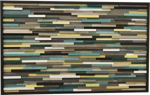 Colorful Wooden Planks Wall Texture PNG image