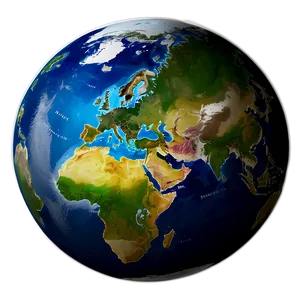 Colorful World Map Png 05032024 PNG image