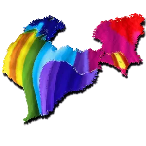 Colorful World Map Png Jwv19 PNG image