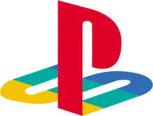 Colorful3 D Play Station Logo PNG image