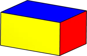 Colorful3 D Rectangular Block PNG