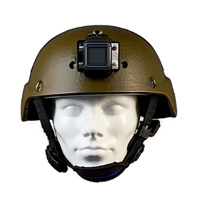 Combat Helmet With Gopro Mount PNG Pkf