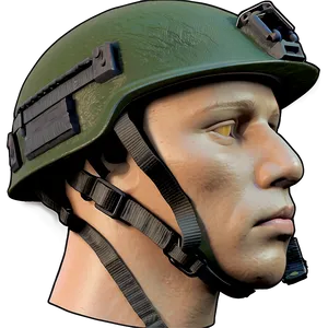 Combat Soldier Helmet Png 06212024 PNG image