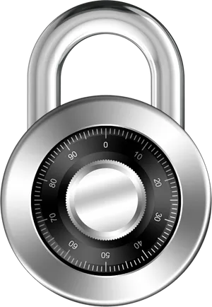 Combination Padlock Security Device.jpg PNG image