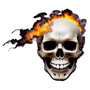Combustion Skull Picture PNG Clp15 PNG