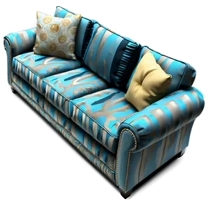 Comfortable Fabric Sofa Png 14 PNG image