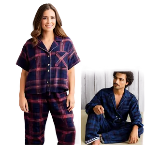 Comfortable Flannel Loungewear Png 06212024 PNG image