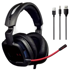 Comfortable Gaming Headset Png 06122024 PNG image