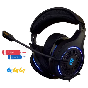 Comfortable Gaming Headset Png Qvp PNG image