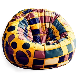 Comfy Bean Bag Chair Png 06132024 PNG image