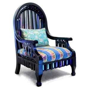 Comfy Reading Armchair Png 06262024 PNG image