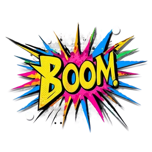 Comic Boom Hit Effect Png 06282024 PNG image