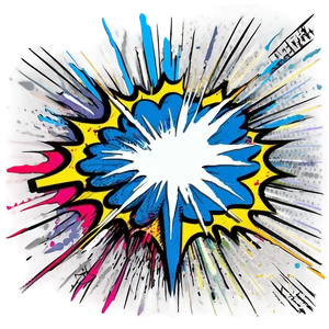 Comic Boom Hit Effect Png Gkk PNG image