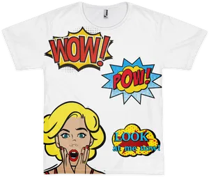 Comic Expressions T Shirt Design PNG image