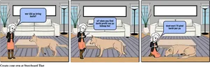 Comic Strip Conversationwith Dog