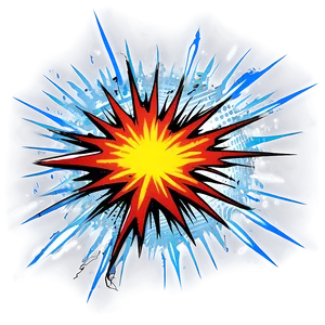 Comic Style Explosion Png Kgw93 PNG image