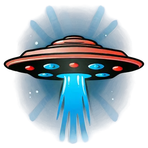 Comic Style Ufo Png Xsm87 PNG image