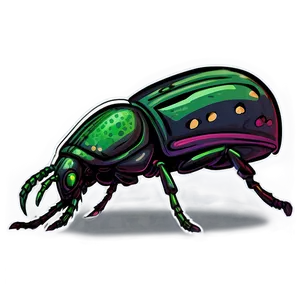 Comic Style Weevil PNG 06292024
