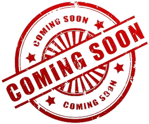 Coming Soon Stamp Red Black PNG image
