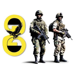 Commando Squad Soldiers PNG 64 PNG