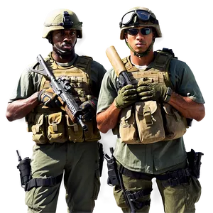 Commando Squad Soldiers PNG Egc PNG