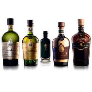 Commemorative Edition Liquor Bottle PNG Cxv PNG